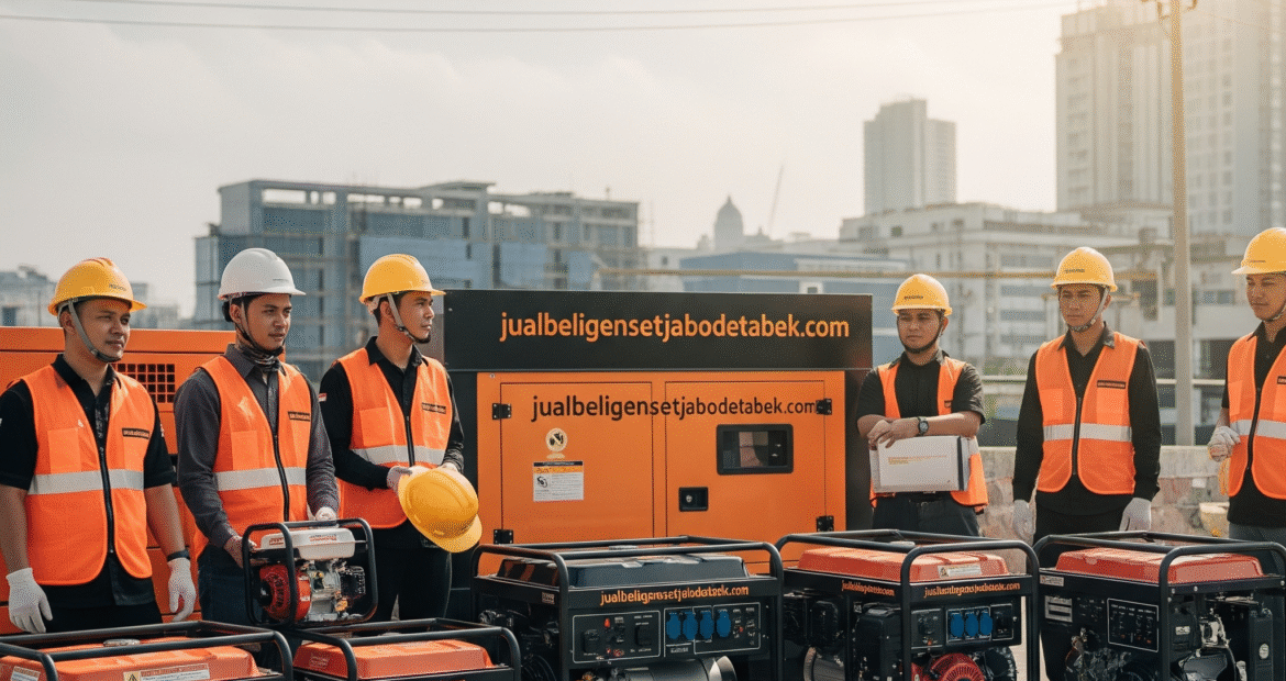 banner sewa genset