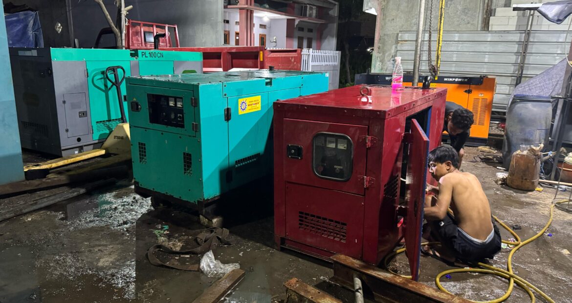 Tempat jual genset bekas terpercaya