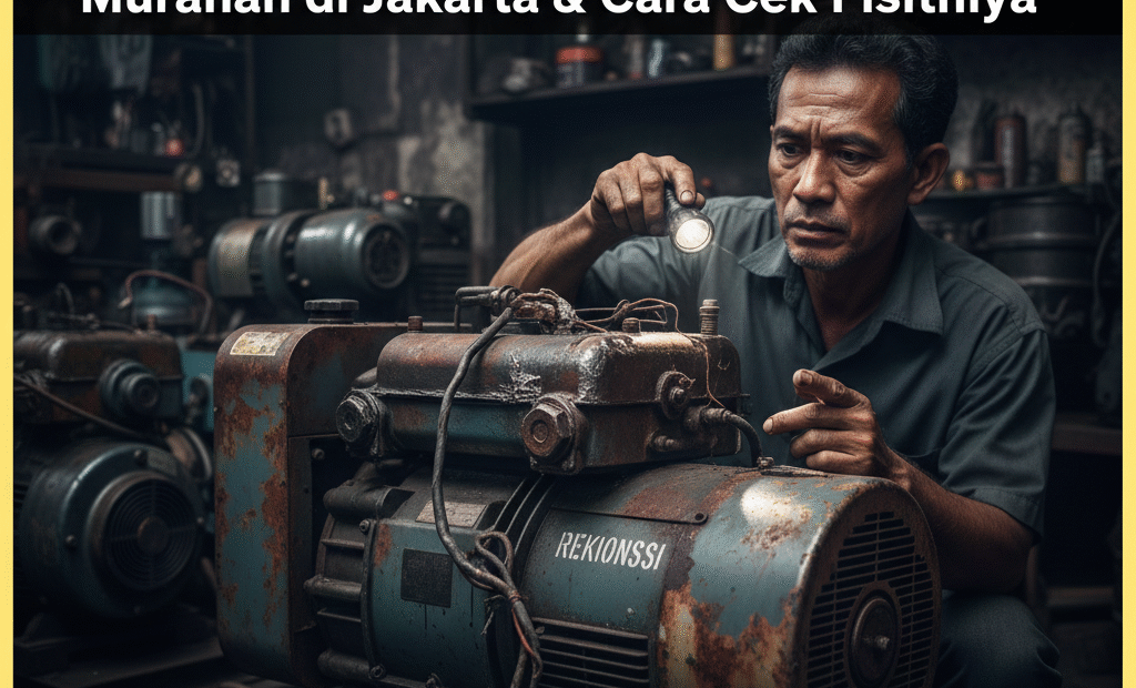 Genset Bekas Rekondisi