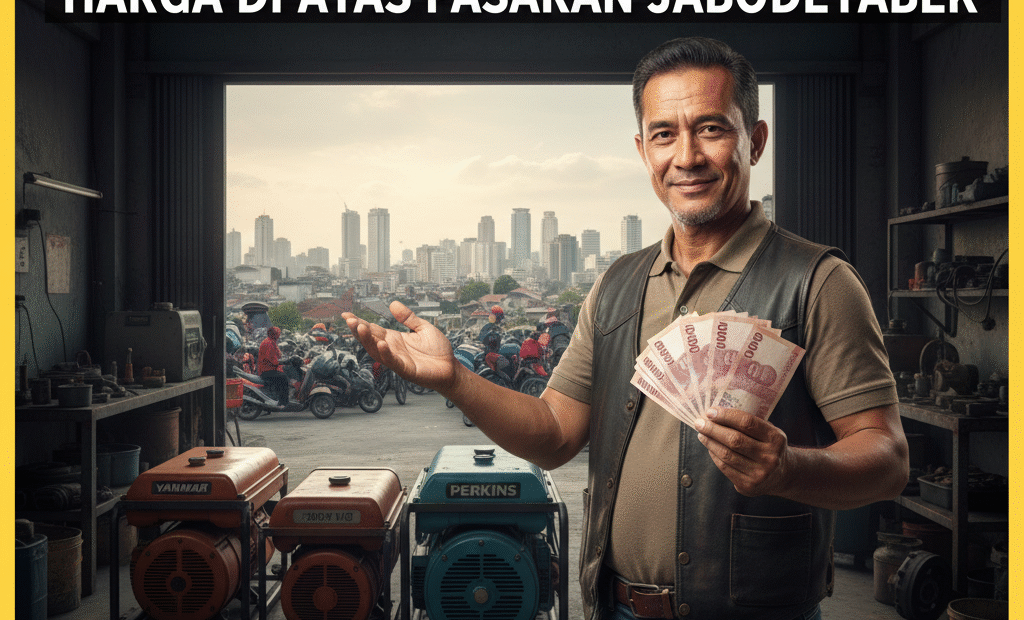 Mau Jual Genset Bekas