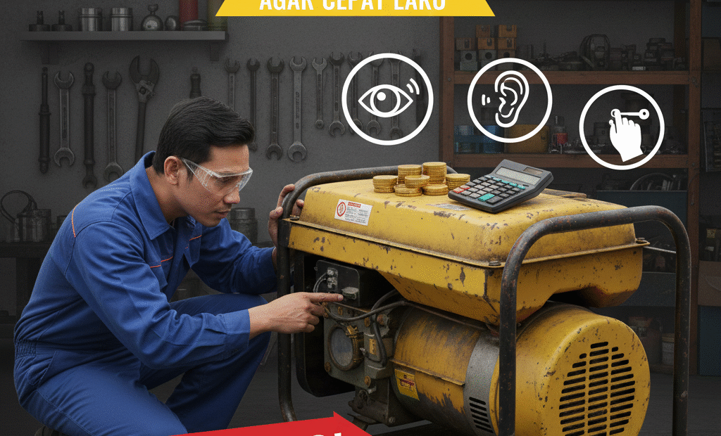 Amati, Dengar, Hidupkan! Teknik Inspeksi Genset Bekas untuk Pemula