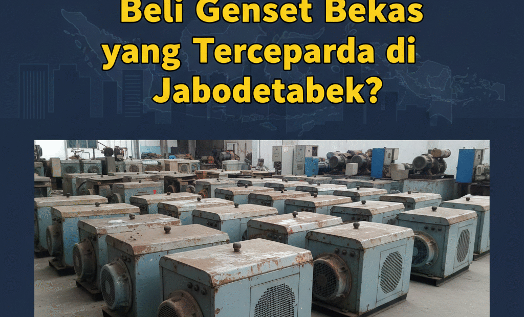 Di Mana Tempat Jual Beli Genset Bekas yang Terpercaya di Jabodetabek Di Mana Tempat Jual Beli Genset Bekas yang Terpercaya di Jabodetabek