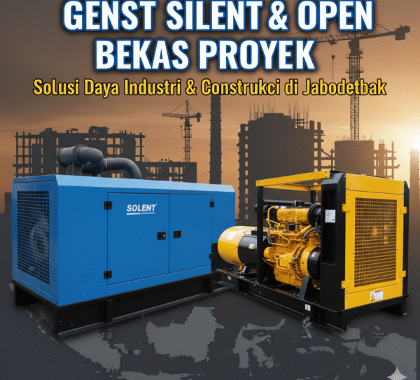 Genset 250 kVA Bekas Proyek Solusi Daya Ekonomis untuk Industri & Konstruksi di Jabodetabek