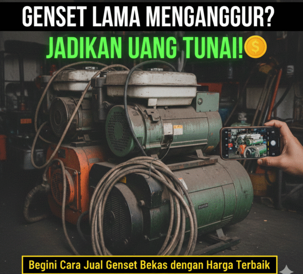 Genset Lama Menganggur Jadikan Uang Tunai! Begini Cara Jual Genset Bekas dengan Harga Terbaik