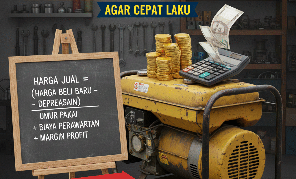 Rumus Tepat Menentukan Harga Jual Genset Bekas Anda agar Cepat Laku Rumus Tepat Menentukan Harga Jual Genset Bekas Anda agar Cepat Laku