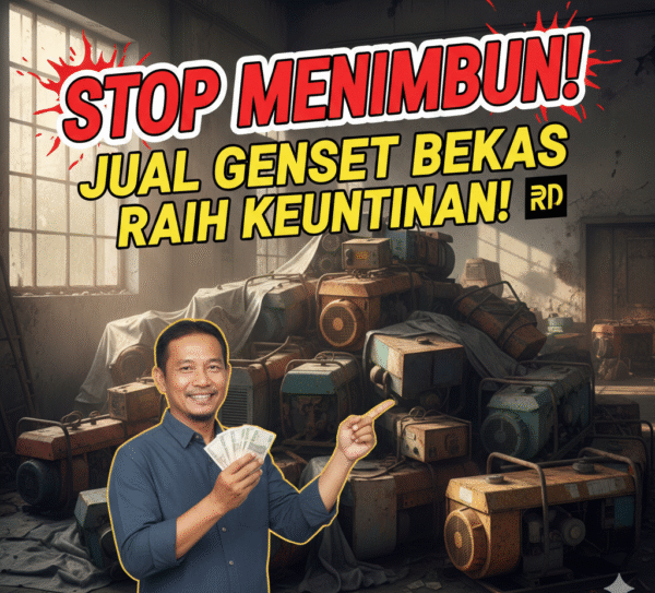 Stop Menimbun! Jual Genset Bekas yang Sudah Tidak Terpakai dan Raih Keuntungan Stop Menimbun! Jual Genset Bekas yang Sudah Tidak Terpakai dan Raih Keuntungan