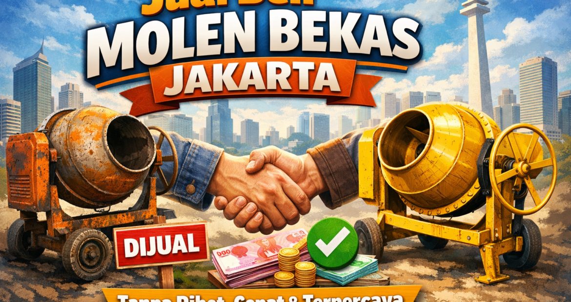 Jual Beli Molen Bekas Jakarta Tanpa Ribet, Cepat & Terpercaya