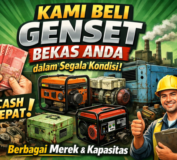 Kami Beli Genset Bekas Anda dalam Segala Kondisi! Berbagai Merek & Kapasitas Kami Beli Genset Bekas Anda dalam Segala Kondisi! Berbagai Merek & Kapasitas
