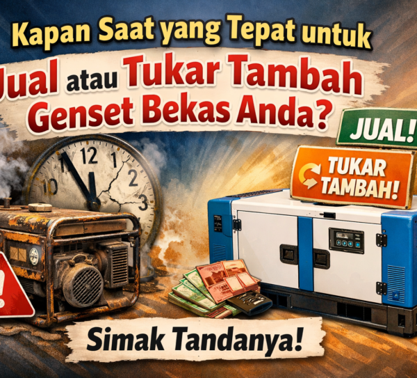 Kapan Saat yang Tepat untuk Jual atau Tukar Tambah Genset Bekas Anda Simak Tandanya! Kapan Saat yang Tepat untuk Jual atau Tukar Tambah Genset Bekas Anda Simak Tandanya!