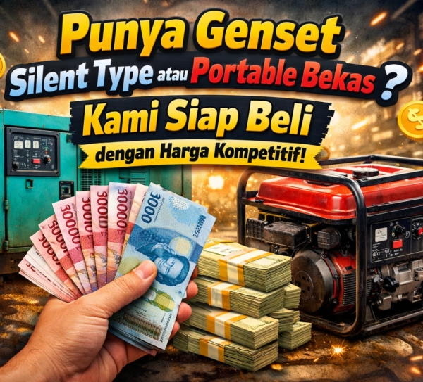 Punya Genset Silent Type atau Portable Bekas Kami Siap Beli dengan Harga Kompetitif Punya Genset Silent Type atau Portable Bekas Kami Siap Beli dengan Harga Kompetitif