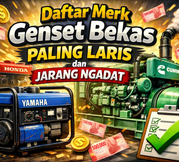 Daftar Merk Genset Bekas Paling Laris dan Jarang Ngadat Daftar Merk Genset Bekas Paling Laris dan Jarang Ngadat