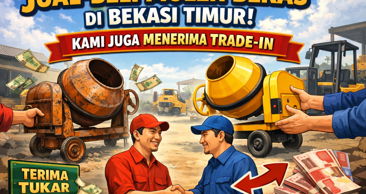 Jual-Beli Molen Bekas di Bekasi Timur. Kami Juga Menerima Trade-In