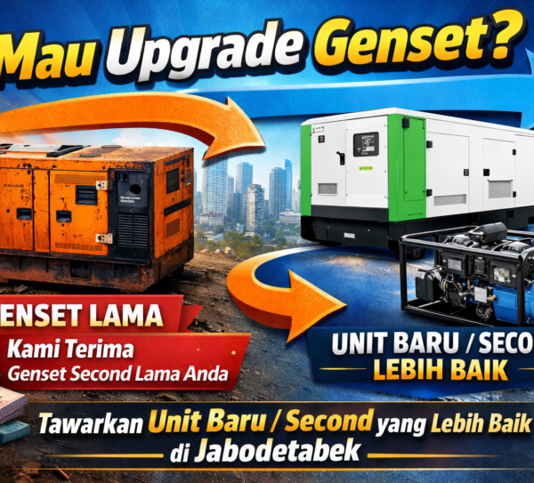 Mau Upgrade Genset Kami Terima Genset Second Lama Anda & Tawarkan Unit BaruSecond yang Lebih Baik di Jabodetabek (2)