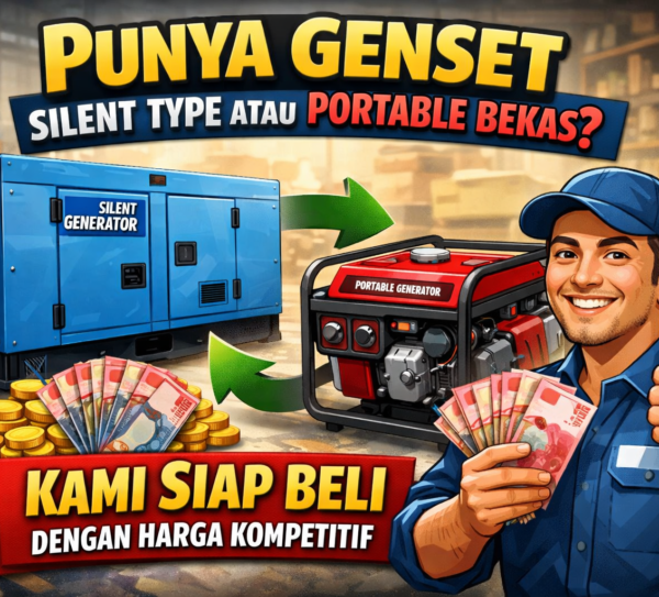 Punya Genset Silent Type atau Portable Bekas Kami Siap Beli dengan Harga Kompetitif (2)