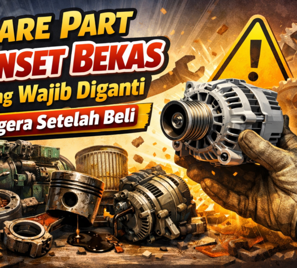 Spare Part Genset Bekas yang Wajib Diganti Segera Setelah Beli Spare Part Genset Bekas yang Wajib Diganti Segera Setelah Beli