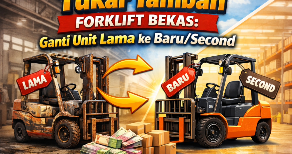 Forklift trade-in_ old to new