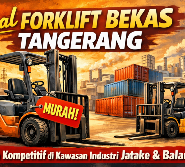 Jual forklift bekas di Tangerang